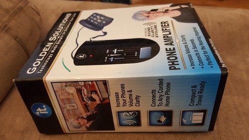 Innovative Technology Golden Solutions Phone Amplifier - New in Box ITGS-400