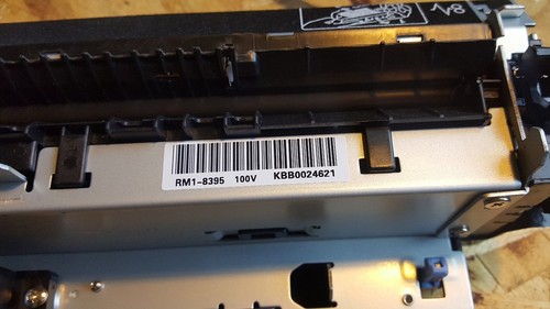 HP Laserjet M601 Printer Fuser Assembly RM1-8395  M602 M603 110V