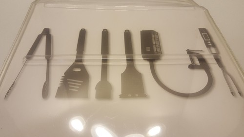 Char-broil Brand Digital Meat Thermometer 6 pc tool set new