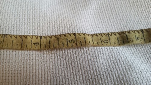 Cross Stitch Fringed Banner Craft Fabric Enamel Lapel Stick Pin Display Holder