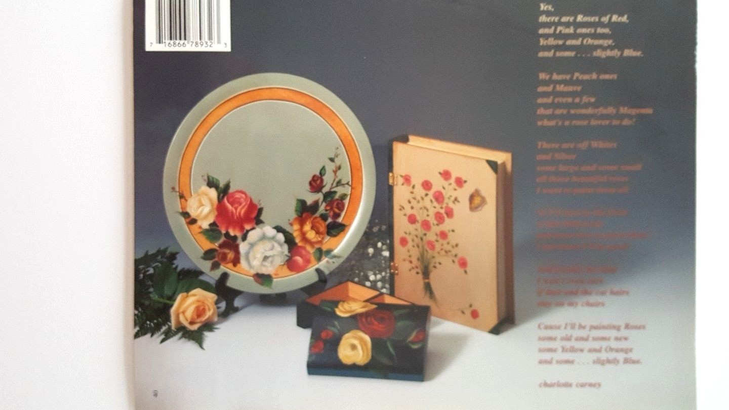 So You Want To Paint Roses Tole Decorative Painting Booklet Charlotte Carney