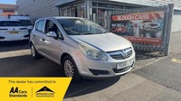 2008 Vauxhall Corsa 1.2i 16V Life 5dr [AC] HATCHBACK Petrol Manual