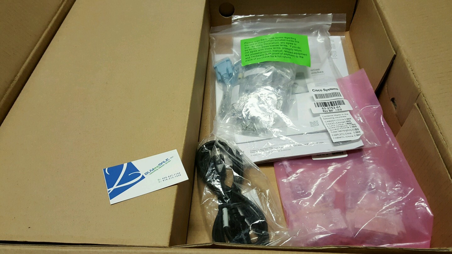 New Cisco WS-C3750E-48TD-S Catalyst 3750E 48 port 2 10GE Gigabit Manage Switch