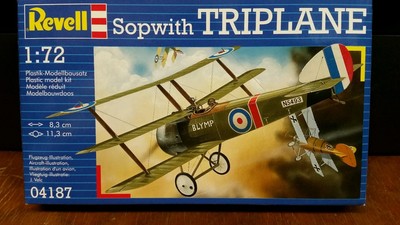 Revell Sopwith TRIPLANE 172 scale NEW SEALED
