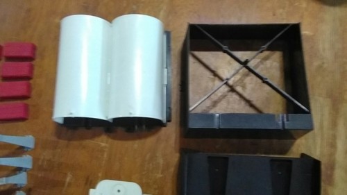 ELDON SLOT CAR TRACK STUNT JUMP TUNNEL GUARDRAIL HAY BALES