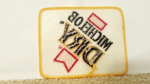 Advertising Michelob Dry Logo Beer Color Patch 3