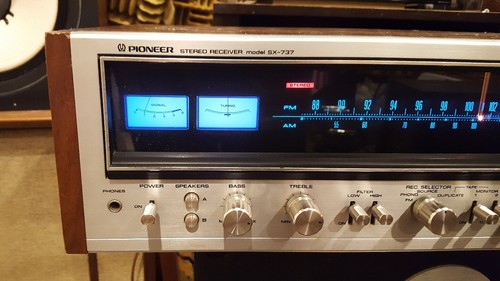 Pioneer sx-737 stereo receiver