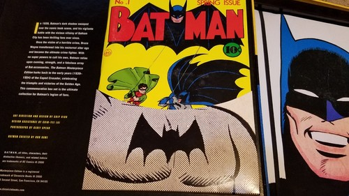 Batman Masterpiece Edition Golden Age Set. Figure. Comic Book