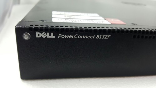 Dell PowerConnect 8132F Switch 24x 10 Gigabit SFP+/ DUAL PSU + RAILS NWHGV W0HV1