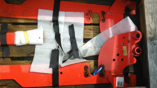 Kubota BH 4972 Sub Frame Mount for BH77 backhoe to a B3000 CAB tractor