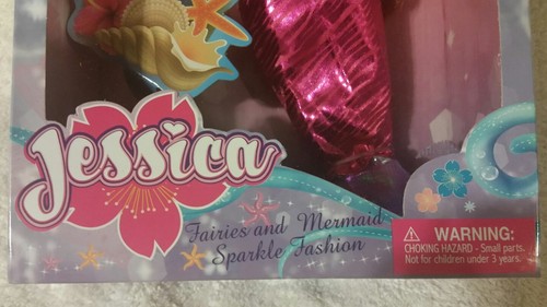 Jessica Auburn Haired Mermaid 12 inches