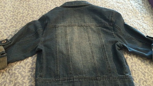 Girls 7/16 size small stonewash denim jacket