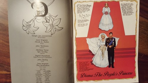 Princess Diana once upon a time - Topps tributes Collector's edition