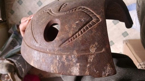 Antique Cast Iron Wood Stove Titan Tipton 7A Prince 75 Top