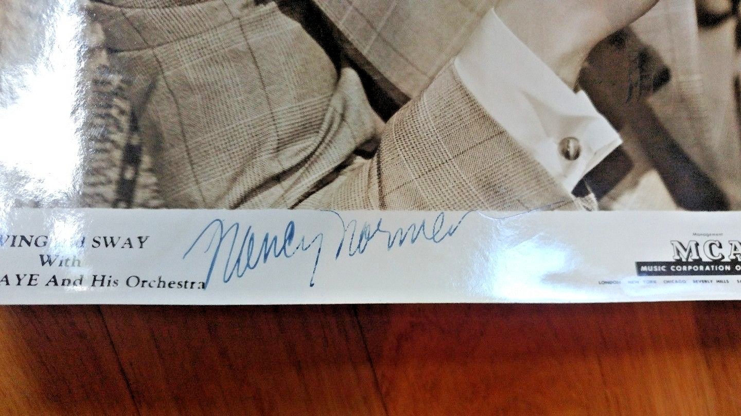 SAMMY KAYE ORCHESTRA - 8 X 10 PHOTOGRAPH SIGNED WITH BAND MEMBERS + TOMMY DORSEY