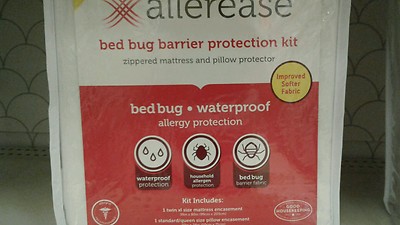 NEW AllerEase Size XL-Twin Zippered Mattress & Pillow Protector Bed Bug Kit 