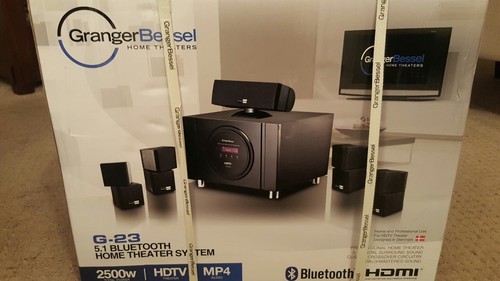 NEW Granger Bissel G23 Home Theatre System Amp ShipWWide