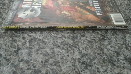 Wild Arms 2: Official Perfect Guide by Versus Books PS1 PSX *READ DESCRIPTION*