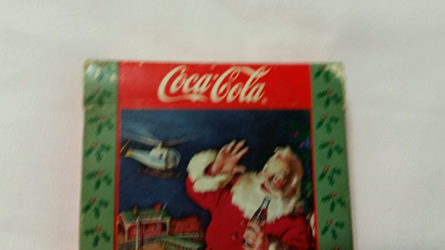 Playing Cards Santa Christmas Themed Full Deck COCOA-COLA