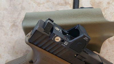 New Zev slide RMR cut hex screws 