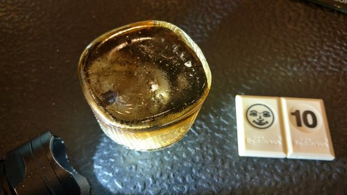 Vintage PARKER QUINK INK BOTTLE WASHABLE BROWN RIBBED DECO  - BJ10