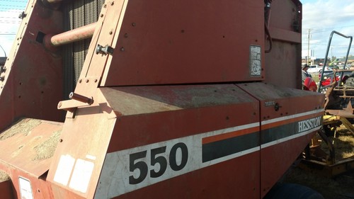 Hesston 550 4 x 5 Round Hay Baler  Super nice!!