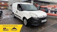 2014 Vauxhall Combo 2000 1.3 CDTI 16V H1 Van PANEL VAN Diesel Manual