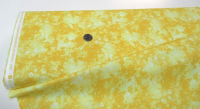 Timeless Treasures quilt-craft fabric SOLID-ISH lemon 6 2/3 yds (c-6100) Bolt!