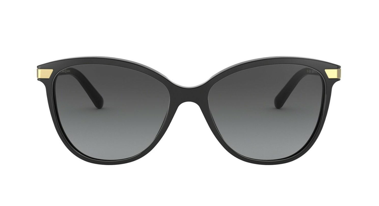Pre-owned Burberry Regent Collection Be 4216 Black/grey Shaded Polarized Sunglasses