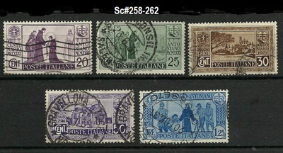 Italy Stamps Sc#248-54/258-63/265-73/75/413-18 Used #MP2562A