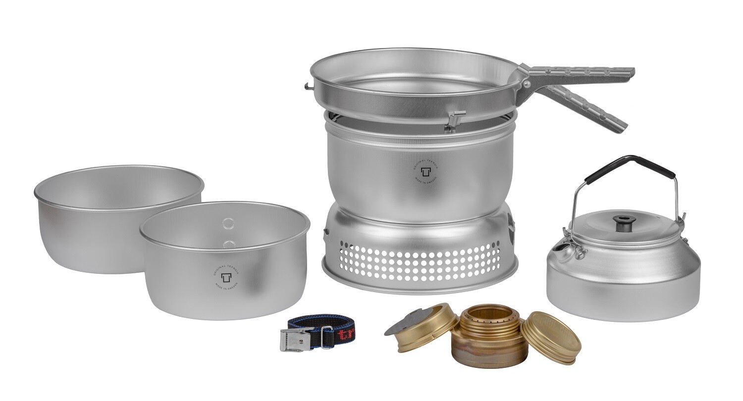 Trangia Storm Cooker 25-2 UL Alcohol Stove Cook Set w/Pots /