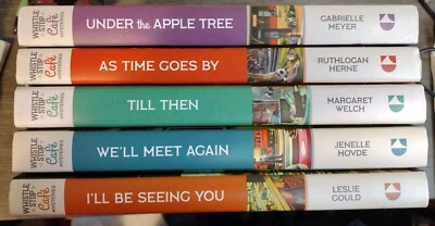 5 Whistle Stop Cafe Mysteries Book Lot Guideposts Hardcover Set 2023 + mystery