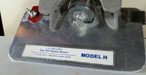 Rigby Cloth Stripping Machine Model H with RC3 Cutting Head by JD Paulsen