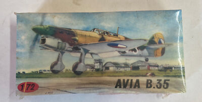 New Sealed KP Plastikovy Model AVIA B.35 1/72 Scale Airplane Model Kit