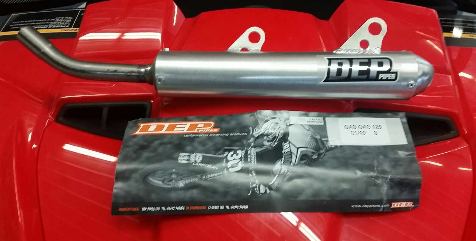 Р’С‹С…Р»РѕРї Honda cr250r dep Pipes