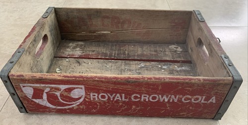 家具・インテリア  CROWN COLA wood Box RC Royal Crown Cola Wood Crate – The Olde General Store