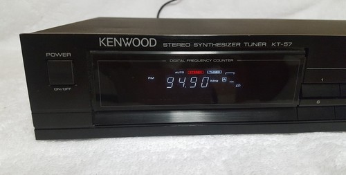 Kenwood KT-57 FM/AM Stereo Tuner Vintage TESTED FREE SHIPPING