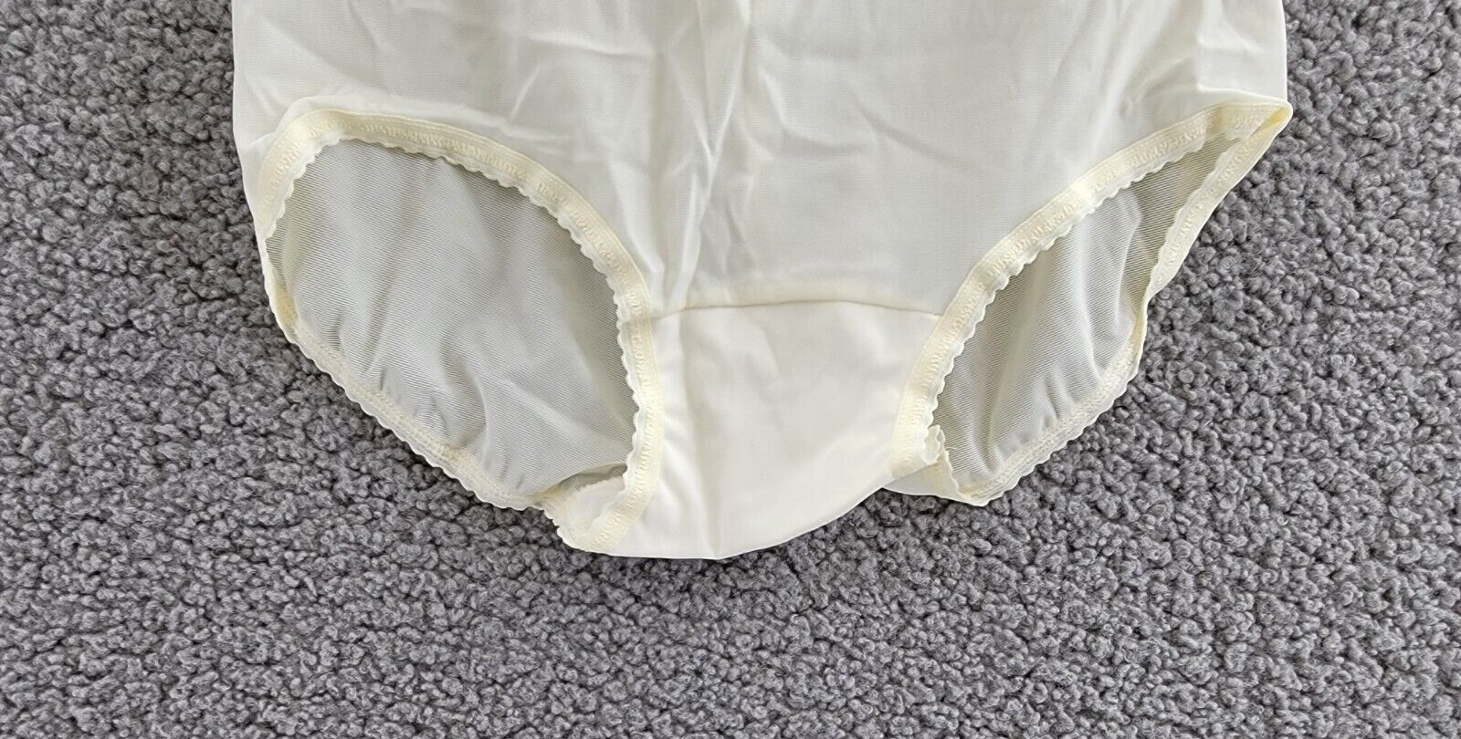 Bali Skimp Skamp Brief Underwear Women's S Moonlight Solid Elastic Waist Pull On - Picture 4 of 16