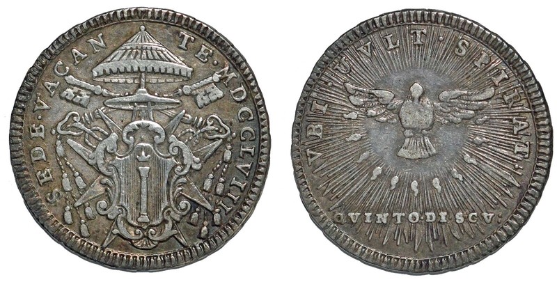 Italie Vatican Doppio 1758 Rome