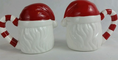Vintage Salt Pepper Shaker Collectible Christmas Santa Decoration Holiday Decor