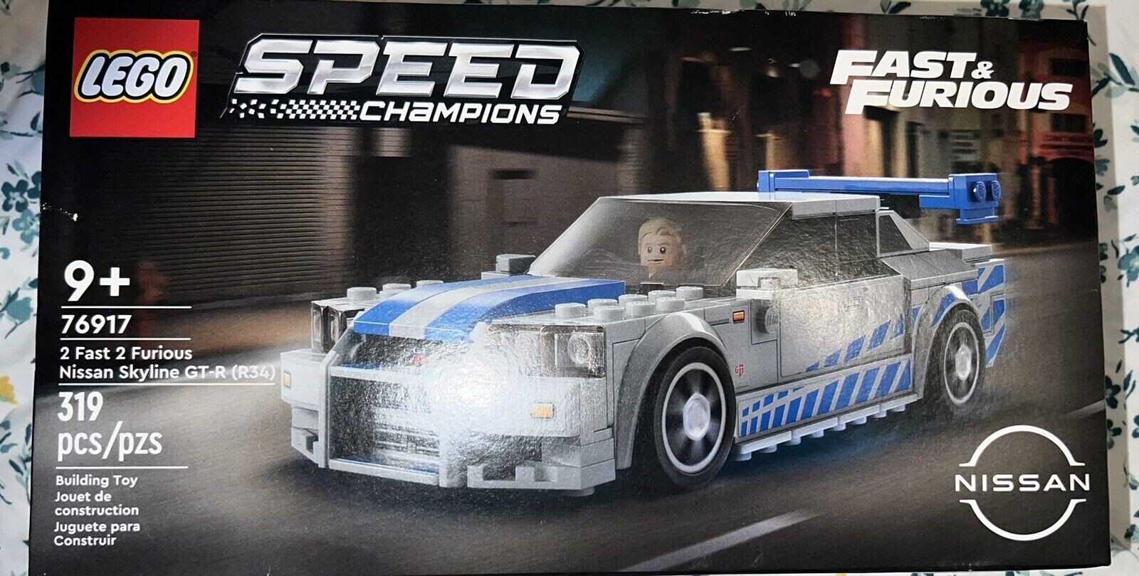 パルバスター LEGO 76917 Toy Speed Champion Fast and Furious Nissan