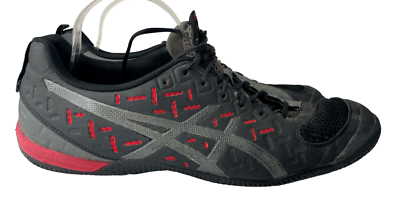 Asics Men s Gel Fortius TR 2 Black Gray Red Cross Training Shoes