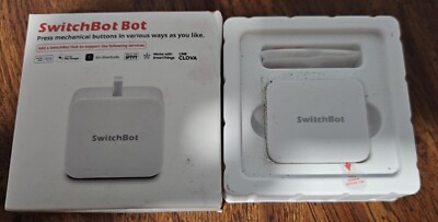 2pc SwitchBot Smart Switch Button Pusher - Fingerbot for Automatic Light Switch