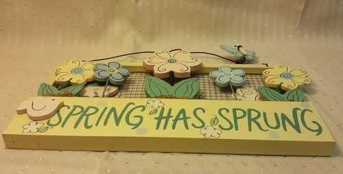 Vintage Wood SPRING Sign 12