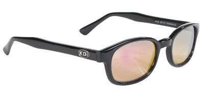 KD Original KD's CLEAR COLOR MIRROR Sunglasses Motorcycle Glasses & Pouch 20114