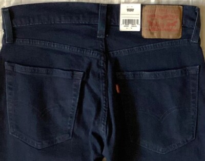 Levi's Men's 502 0520 ALL SEASONS TECH TAPER -31X30 Black Cactus STRETCH NWT