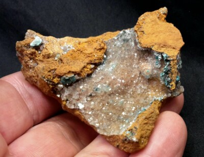 2.5'' CALCITE with ROSASITE from Santa Eulalia, Chihuahua, Mexico 