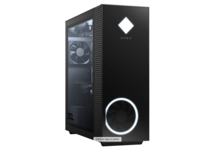 New HP Omen 30L Desktop with RTX 3080 GPU AMD 5600X 8GB RAM 256GB SSD Win11 800W