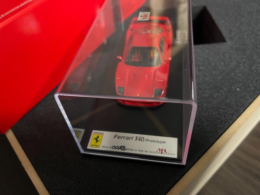 【限定】フェラーリF40　Prototype　ミニチュアカーコレクション1/43 GENROQ x Mr Collection Ferrari F40 Prototype 1/43 F/S from
