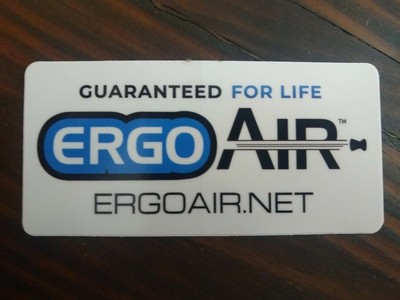 ERGO AIR Decal - Shot Show Original - Free Shipping